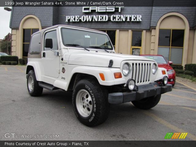 1999 Jeep Wrangler Sahara 4x4 in Stone White