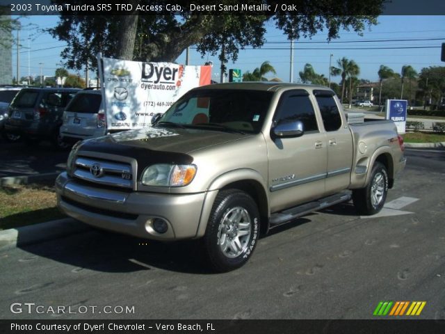 2003 Toyota Tundra SR5 TRD Access Cab in Desert Sand Metallic