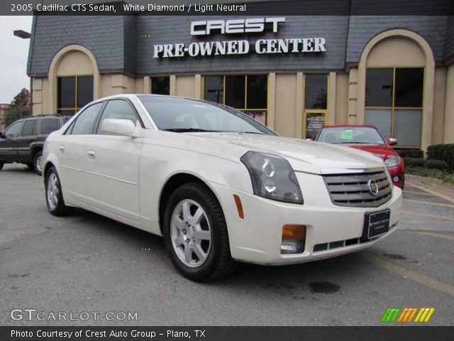 2005 Cadillac CTS Sedan in White Diamond