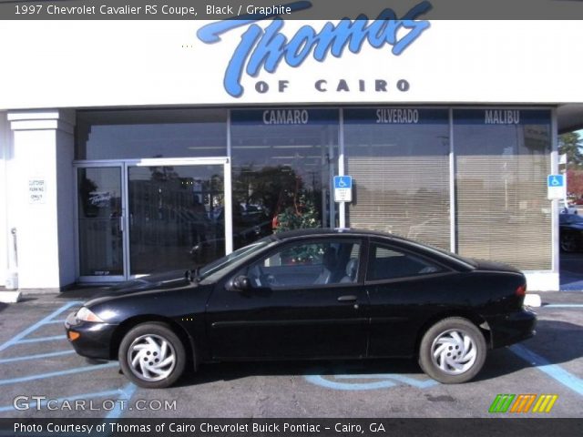 1997 Chevrolet Cavalier RS Coupe in Black