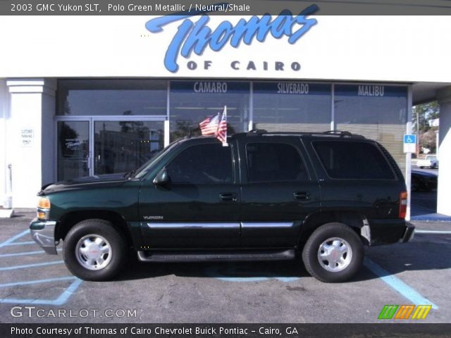2003 GMC Yukon SLT in Polo Green Metallic