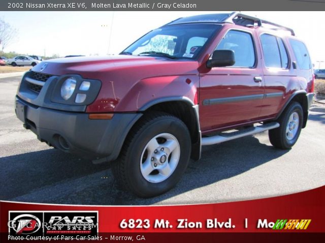 2002 Nissan Xterra XE V6 in Molten Lava Metallic