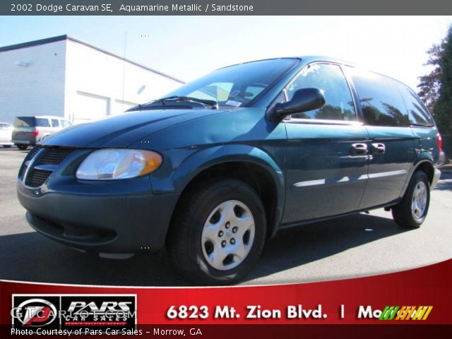 2002 Dodge Caravan SE in Aquamarine Metallic