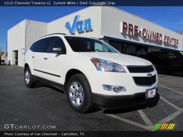 2010 Chevrolet Traverse LS in Summit White