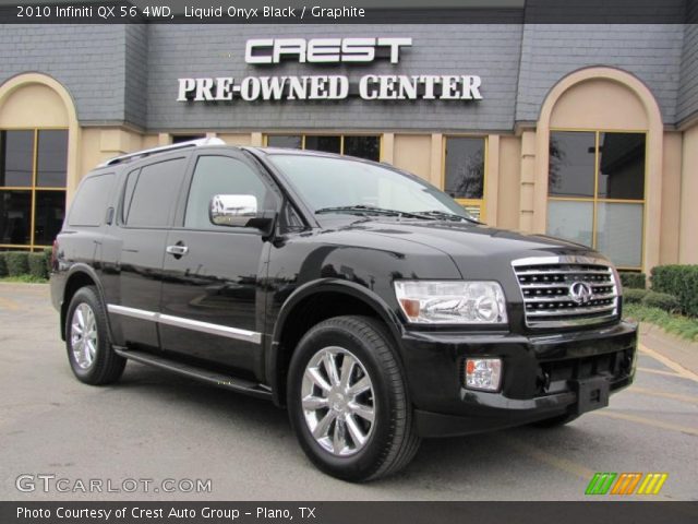 2010 Infiniti QX 56 4WD in Liquid Onyx Black
