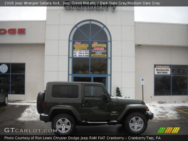 2008 Jeep Wrangler Sahara 4x4 in Jeep Green Metallic
