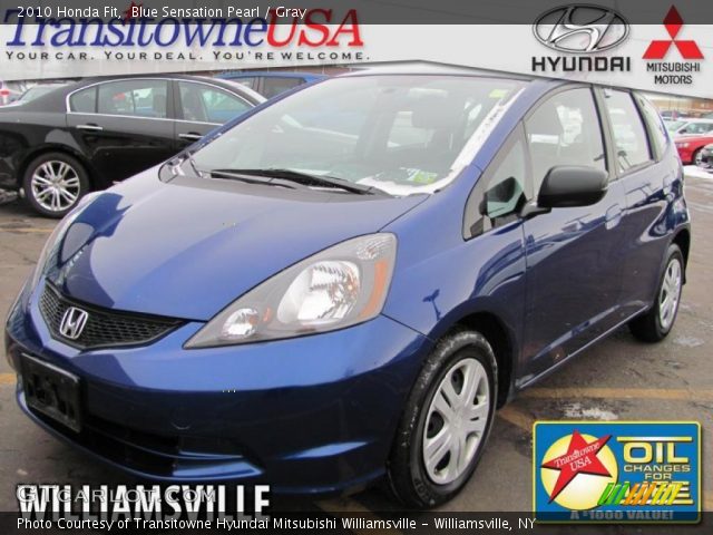 2010 Honda Fit  in Blue Sensation Pearl