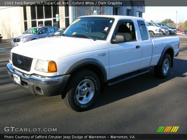 2003 Ford Ranger XLT SuperCab 4x4 in Oxford White