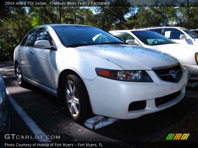 2004 Acura TSX Sedan in Premium White Pearl
