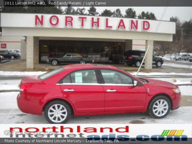 2011 Lincoln MKZ AWD in Red Candy Metallic