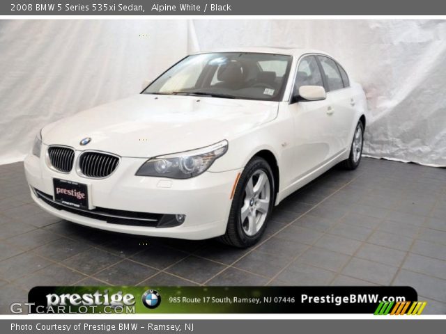 2008 BMW 5 Series 535xi Sedan in Alpine White