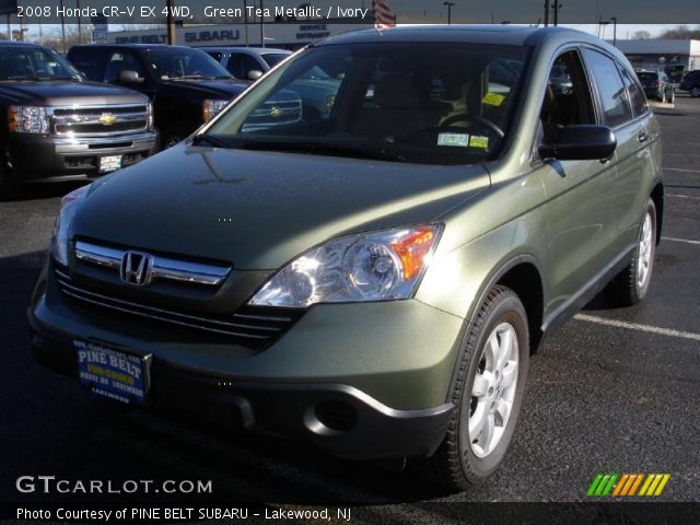 2008 Honda CR-V EX 4WD in Green Tea Metallic