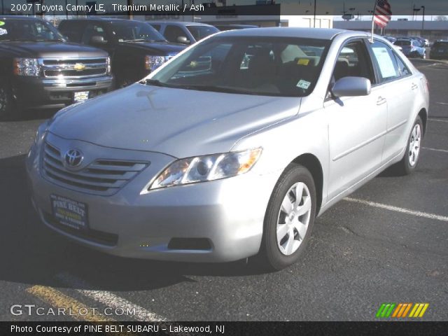 2007 Toyota Camry LE in Titanium Metallic