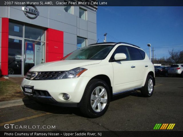 2007 Nissan Murano SL AWD in Glacier Pearl White