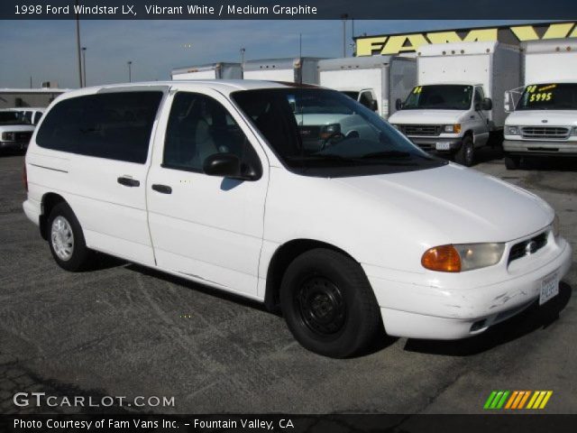 1998 Ford Windstar LX in Vibrant White