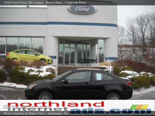 2009 Ford Focus SES Coupe in Ebony Black
