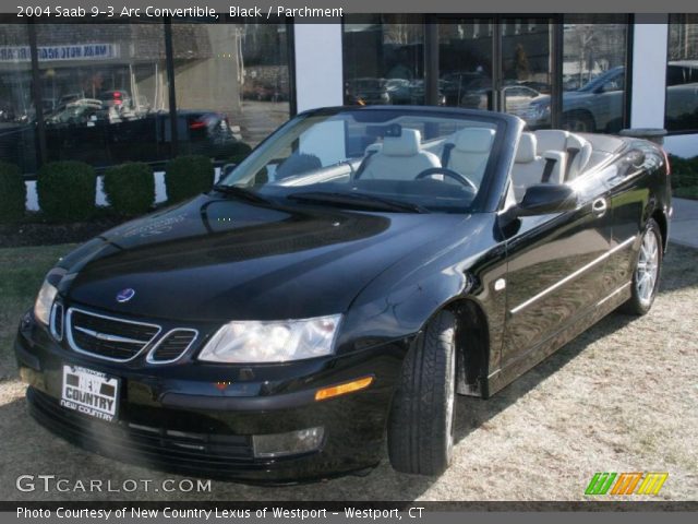 2004 Saab 9-3 Arc Convertible in Black