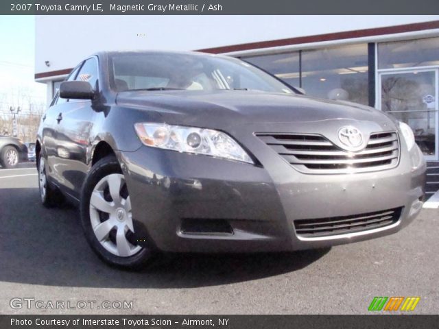 2007 Toyota Camry LE in Magnetic Gray Metallic