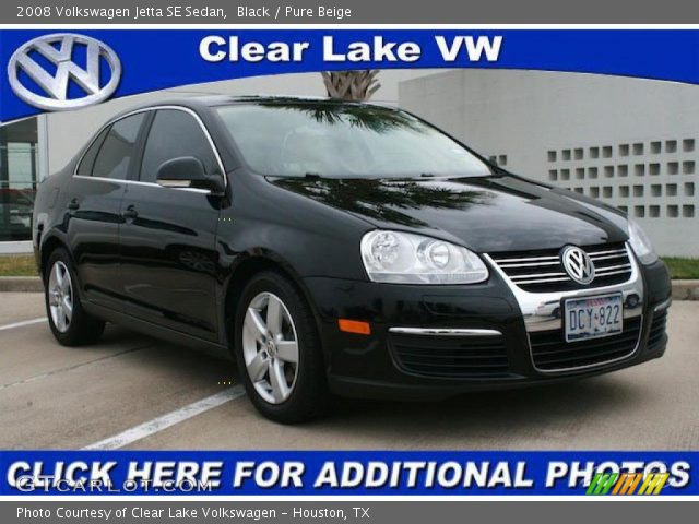 2008 Volkswagen Jetta SE Sedan in Black