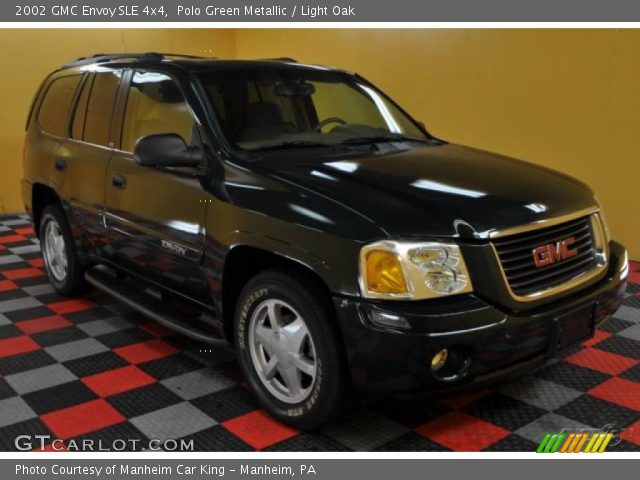2002 GMC Envoy SLE 4x4 in Polo Green Metallic