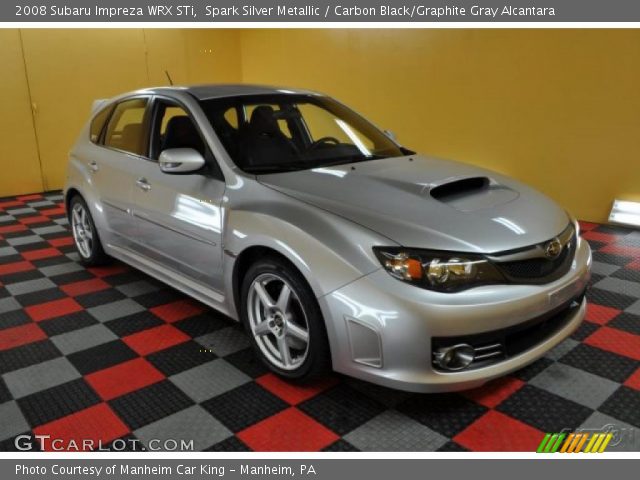 2008 Subaru Impreza WRX STi in Spark Silver Metallic