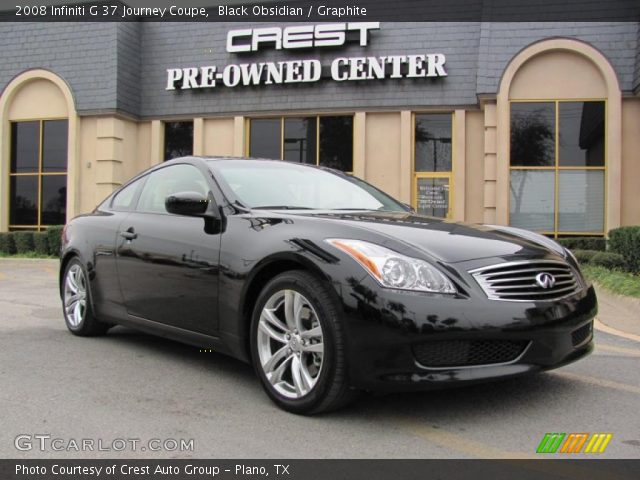 2008 Infiniti G 37 Journey Coupe in Black Obsidian