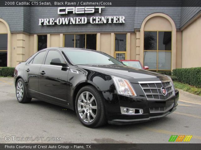 2008 Cadillac CTS Sedan in Black Raven