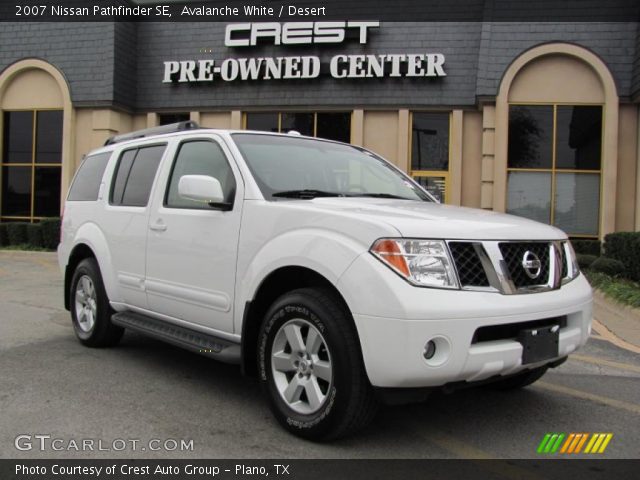 2007 Nissan Pathfinder SE in Avalanche White