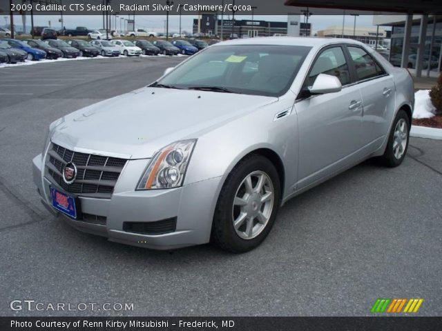 2009 Cadillac CTS Sedan in Radiant Silver