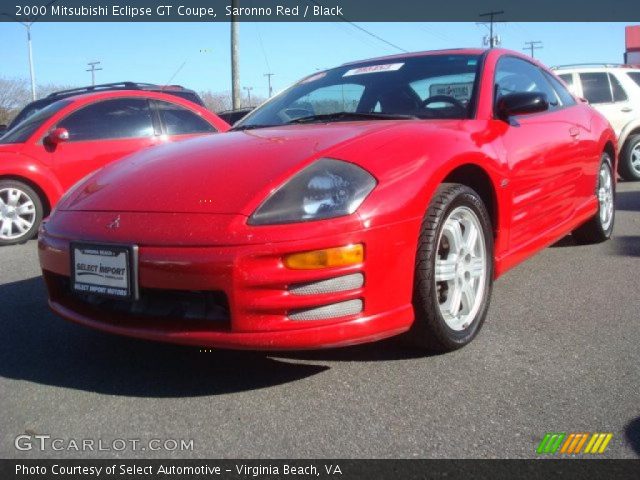 2000 Mitsubishi Eclipse GT Coupe in Saronno Red