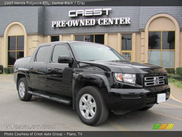 2007 Honda Ridgeline RTL in Formal Black