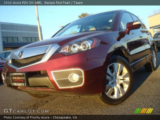 2010 Acura RDX SH-AWD in Basque Red Pearl