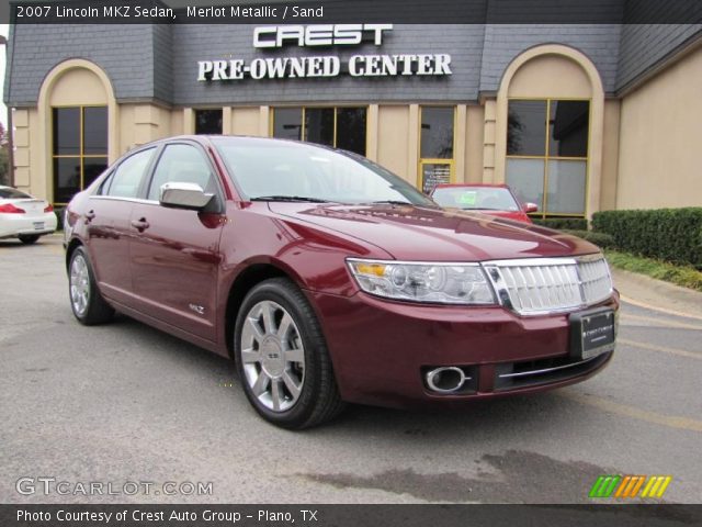 2007 Lincoln MKZ Sedan in Merlot Metallic