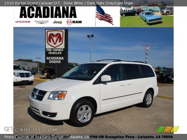 2010 Dodge Grand Caravan SXT in Stone White