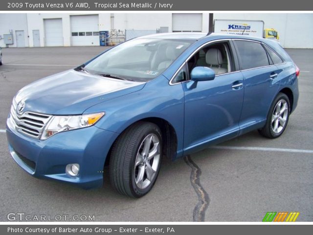 2009 Toyota Venza V6 AWD in Tropical Sea Metallic