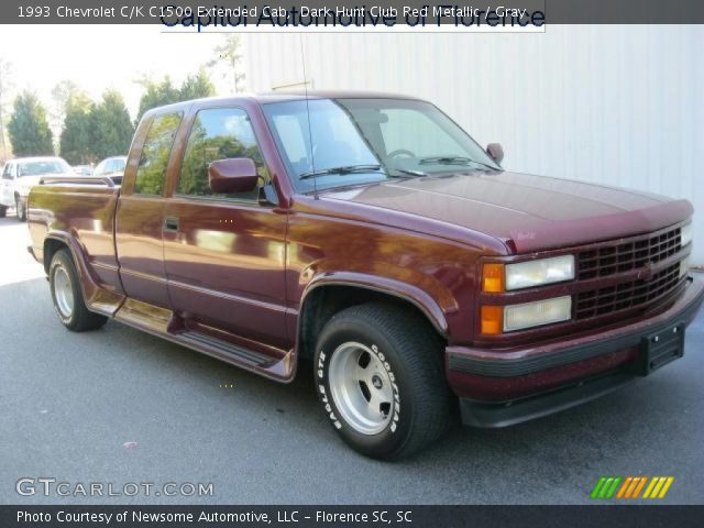 1993 Chevrolet C/K C1500 Extended Cab in Dark Hunt Club Red Metallic