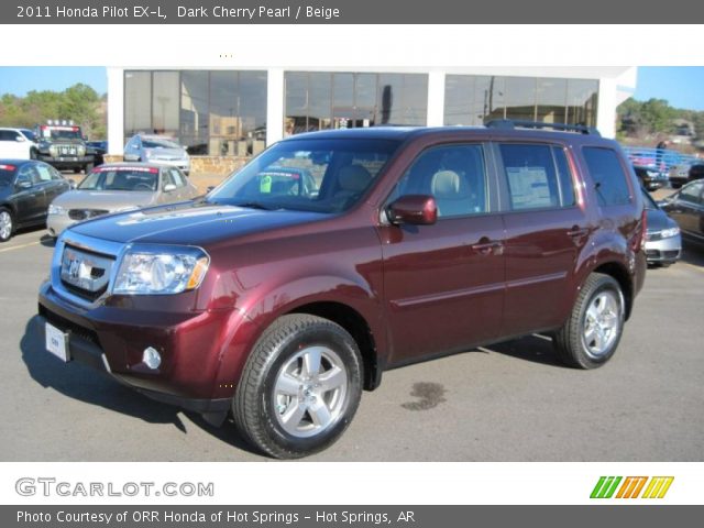 2011 Honda Pilot EX-L in Dark Cherry Pearl