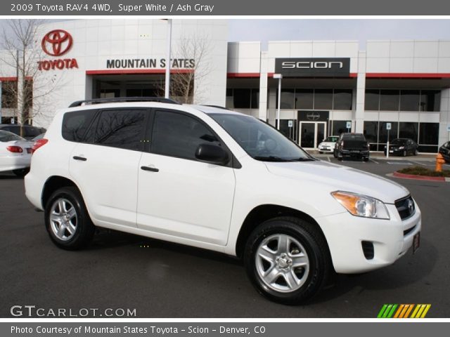 2009 Toyota RAV4 4WD in Super White