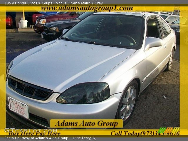 1999 Honda Civic EX Coupe in Vogue Silver Metallic