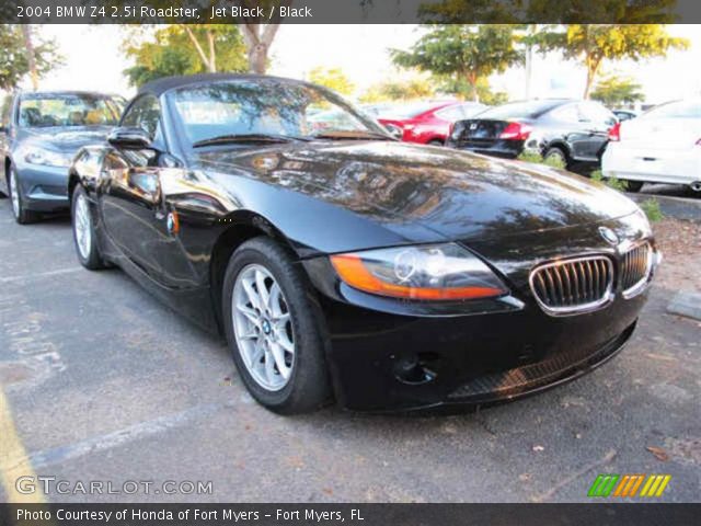 2004 BMW Z4 2.5i Roadster in Jet Black