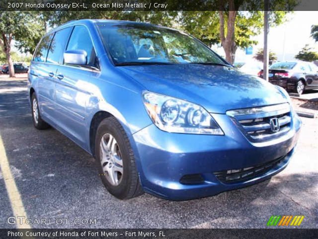 2007 Honda Odyssey EX-L in Ocean Mist Metallic