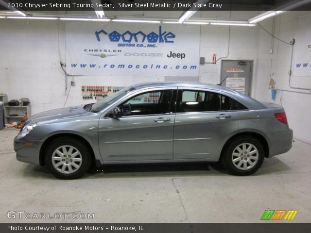 2010 Chrysler Sebring Touring Sedan in Silver Steel Metallic