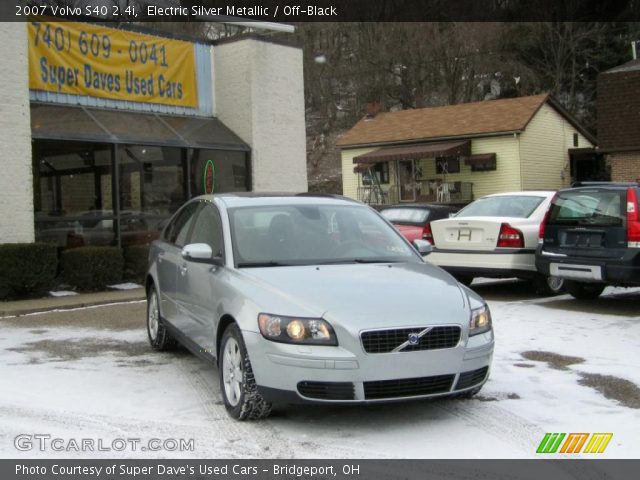 2007 Volvo S40 2.4i in Electric Silver Metallic