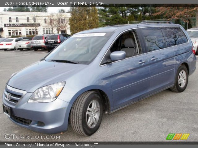2007 Honda Odyssey EX-L in Ocean Mist Metallic
