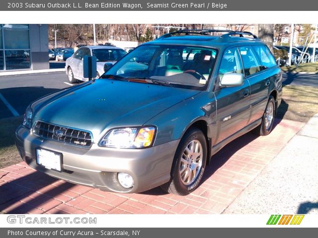 2003 Subaru Outback L.L. Bean Edition Wagon in Seamist Green Pearl