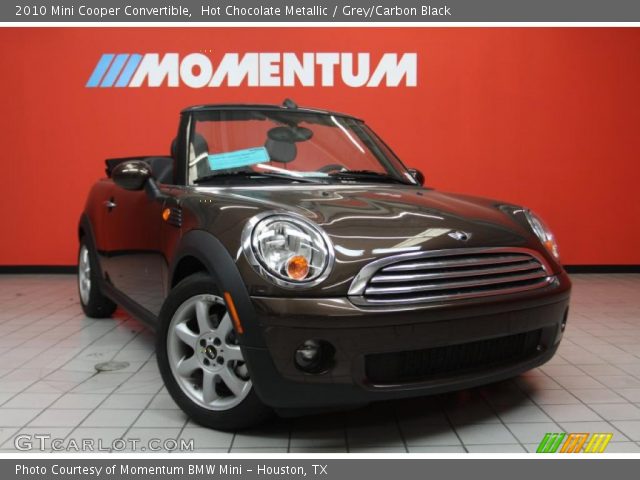 2010 Mini Cooper Convertible in Hot Chocolate Metallic