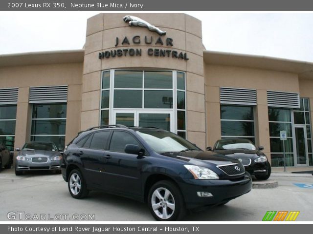 2007 Lexus RX 350 in Neptune Blue Mica