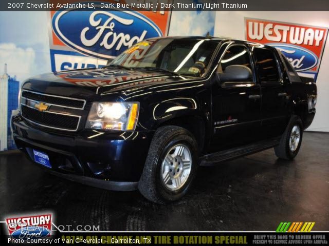 2007 Chevrolet Avalanche LS in Dark Blue Metallic