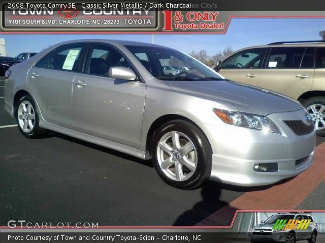 2008 Toyota Camry SE in Classic Silver Metallic