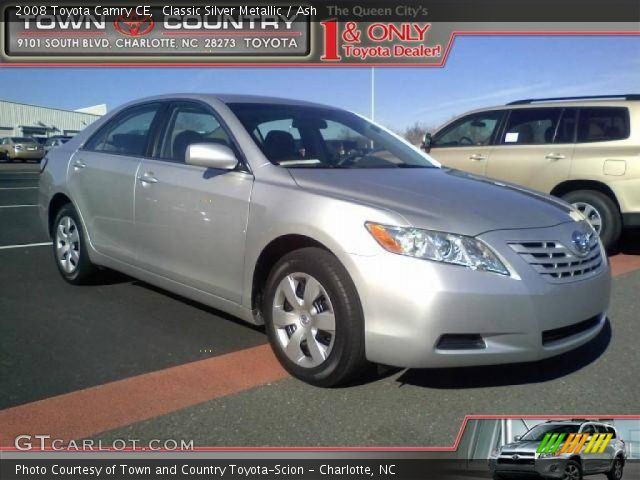 2008 Toyota Camry CE in Classic Silver Metallic